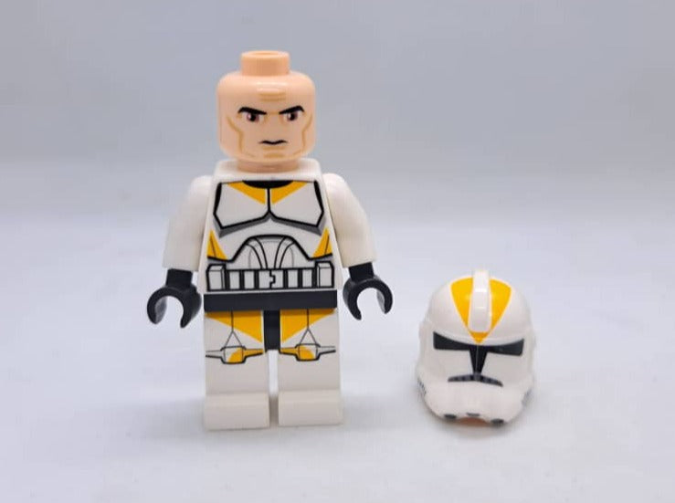 Clone Trooper, 212th Attack Battalion (Phase 2) - Bright Light Orange Arms, Large Eyes,